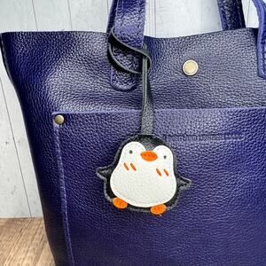 Penguin Bag Charm Black White Crossbody Purse Charm NEW Cute Bag Flair FAST SHIP